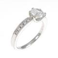【リメイク】プラチナダイヤモンドリング 1．006ct・F・SI1・GOOD