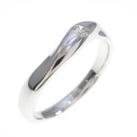 K18WG ダイヤモンドリング