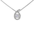 【新品】プラチナ ダイヤモンドネックレス 0．232ct・F・VS2・GOOD