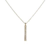 K18YG ダイヤモンドネックレス