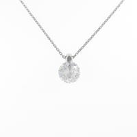 【リメイク】プラチナダイヤモンドネックレス 2．506ct・H・I1・GOOD