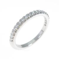 ティファニー ソレスト ハーフサークル リング