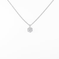 PT ソリティア ダイヤモンドネックレス