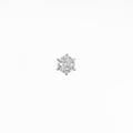 【リメイク】プラチナダイヤモンドピアス 片耳 0．500ct・E・I1・VG
