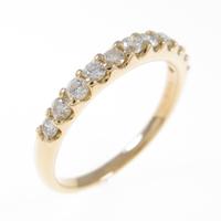 K18PG ダイヤモンドリング