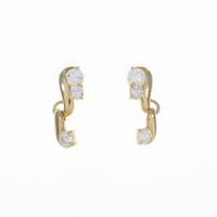 K18YG ダイヤモンドピアス