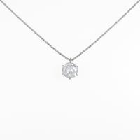 【リメイク】プラチナダイヤモンドネックレス 1．068ct・H・I1・VG