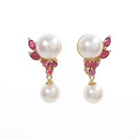 K18YG アコヤパールイヤリング