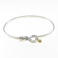 ティファニー ラブノット バングル