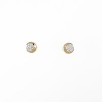 スタージュエリー ムーンセッティング ピアス