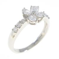 PT フラワー ダイヤモンドリング