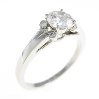 カルティエ バレリーナ リング 0．49ct・G・VVS2・VG
