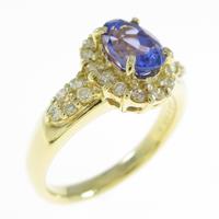 K18YG タンザナイトリング