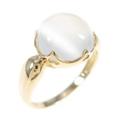 K18YG ムーンストーンリング