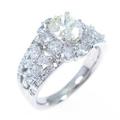 プラチナダイヤモンドリング 1．019ct・M・SI1・オーバルカット
