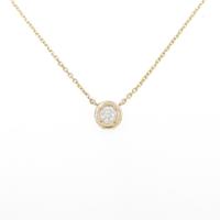 585YG ダイヤモンドネックレス