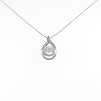 【リメイク】プラチナダイヤモンドネックレス 0．515ct・E・SI2・GOOD