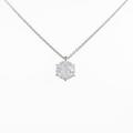 【リメイク】プラチナダイヤモンドネックレス 1．268ct・H・I1・GOOD