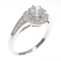 プラチナ ダイヤモンドリング 0．514ct・E・VS2・GOOD