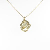 K18YG ダイヤモンドネックレス