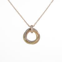 カルティエ トリニティ ネックレス