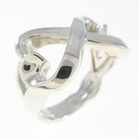 ティファニー ダブル ラビングハート リング