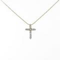 K18YG クロス ネックレス