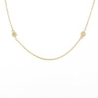 K18YG ダイヤモンドネックレス