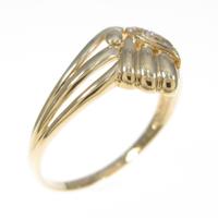 K18YG ダイヤモンドリング