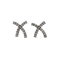 K18BG／K18WG ダイヤモンドピアス