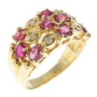 K18YG ルビーリング