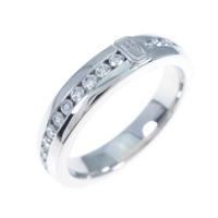 ハリーウィンストン HWロゴ リング