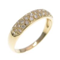 K18YG ダイヤモンドリング