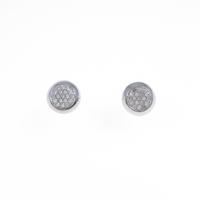 PT パヴェ ダイヤモンドピアス