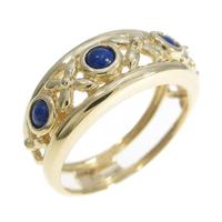 K18YG ラピスラズリリング