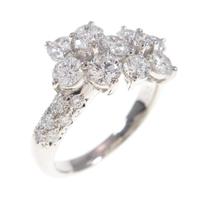 タサキ フラワー ダイヤモンドリング