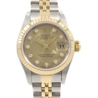 ロレックス 69173G． デイトジャスト SSxYG 自動巻