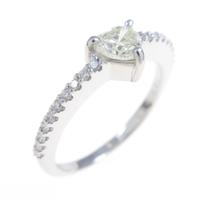 PT ハート ダイヤモンドリング