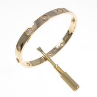 カルティエ ラブブレスレット フルダイヤ