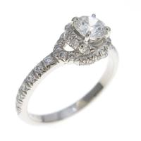 ショーメ リアン リング 0．31ct・F・VVS2・VG