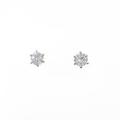 【リメイク】プラチナ／ST ダイヤモンドピアス 0．302ct・0．338ct・F・SI1・GOOD