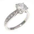 【リメイク】プラチナダイヤモンドリング 1．037ct・G・SI2・VG