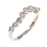 K18YG ダイヤモンドリング