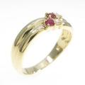 K18YG ルビーリング