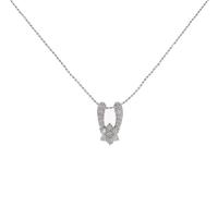 PT フラワー ダイヤモンドネックレス