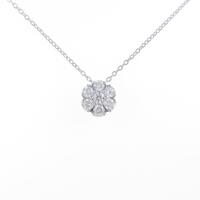 ポンテヴェキオ フラワー ダイヤモンドネックレス