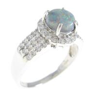 PT ブラックオパールリング