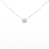 【リメイク】K18WG ダイヤモンドネックレス