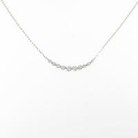 【リメイク】K18YG ダイヤモンドネックレス