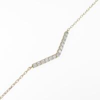 【リメイク】K18YG ダイヤモンドブレスレット